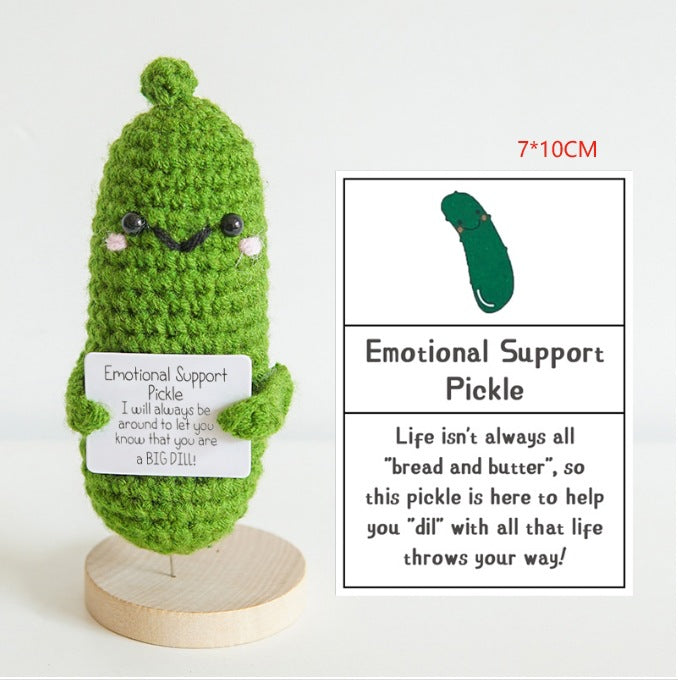 Funny Expression Potato Crochet Doll