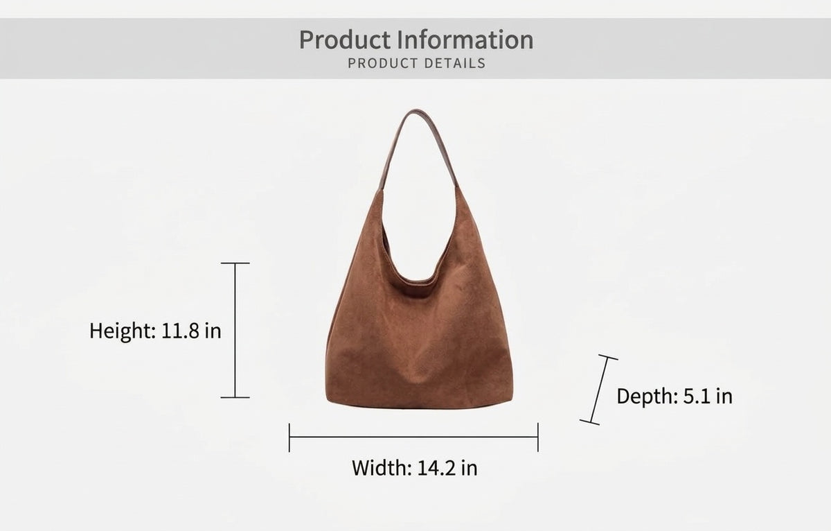 The Ellery Suede Tote