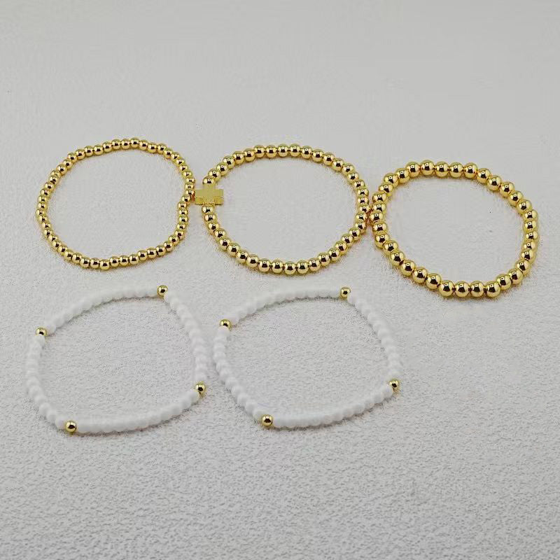 Gold Bracelet Stack