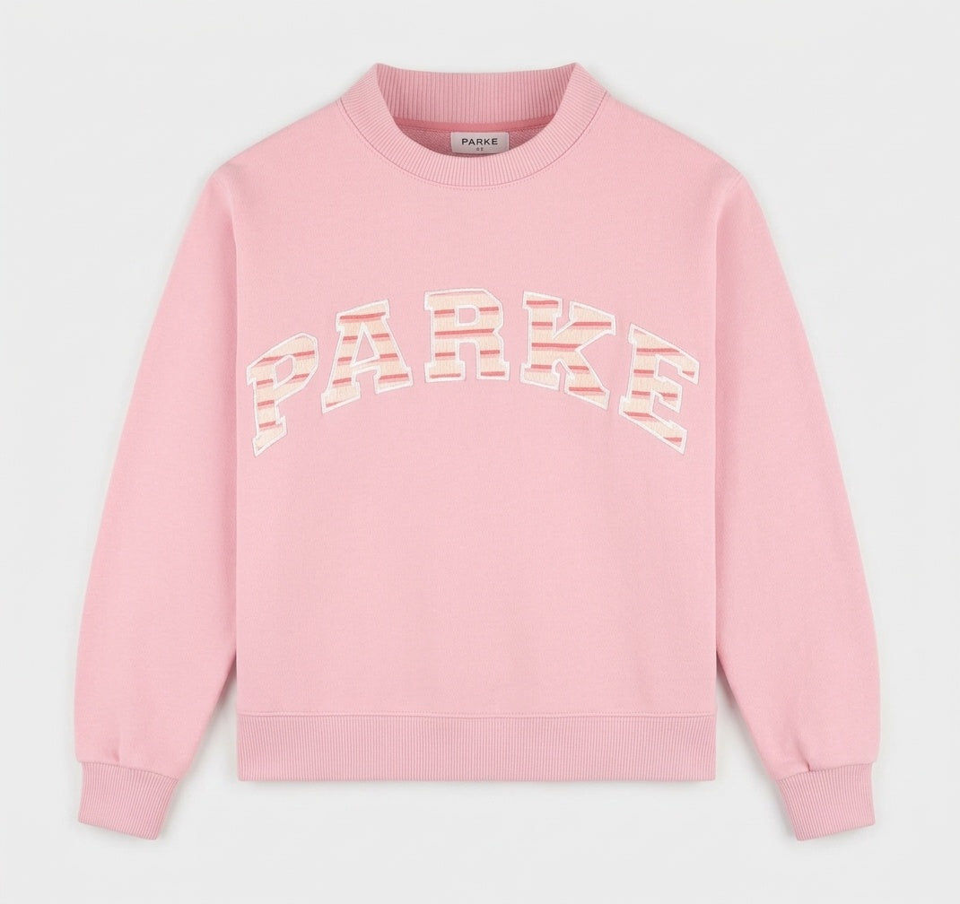 Pink Sports Fitness Printed Hoodie