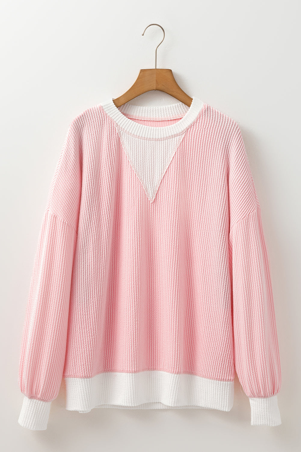 Corded Colorblock Top
