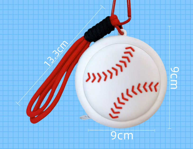 Mini Sports Ball Silicone Coin Purses