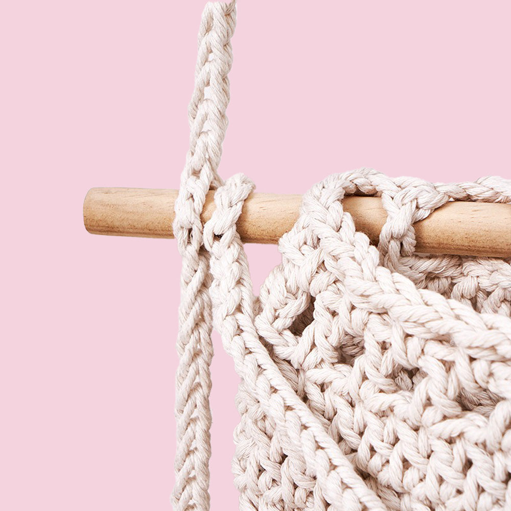 Boho Hanging Basket Detachable Net Bag Organizer