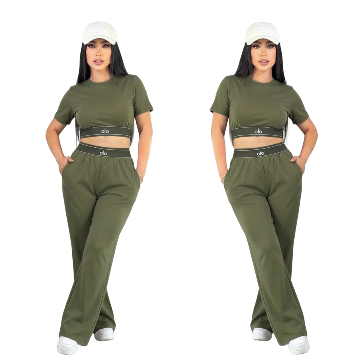 A-Two-piece yoga set(Q6384)