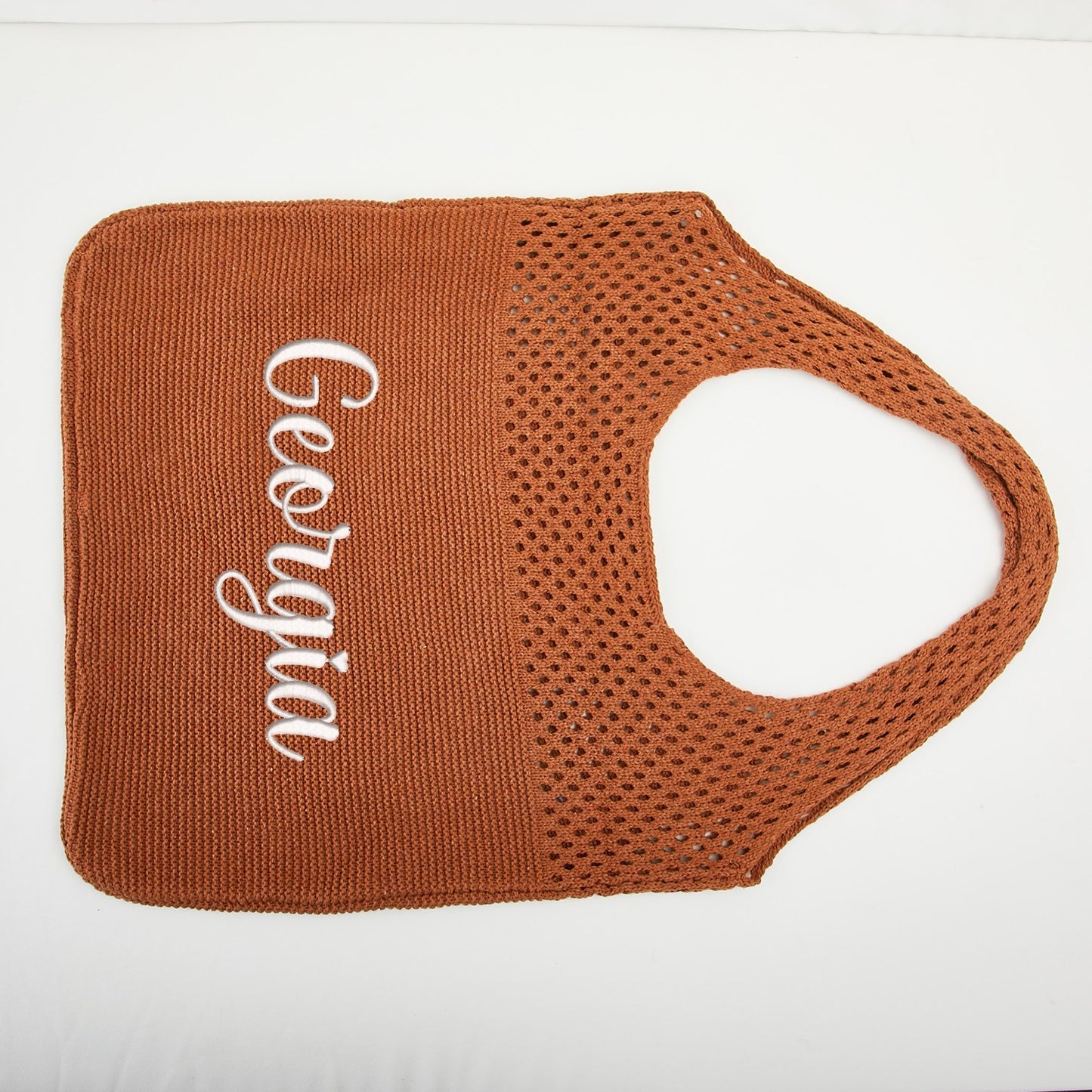 Custom Vintage Knitted Bag