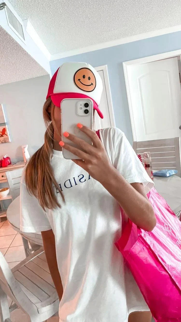 Smiley Face Trucker Hat
