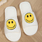 Happy Face Open Toe Winter Slippers