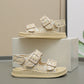 Children’s Glitter Ribbon Soft Soled Sandals