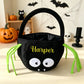 Custom Personalized Plush Pumpkin Trick-or-Treat Basket