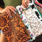 PU Cosmetic Bag Clutch Bag Wrist Bag - KOC