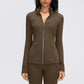 Define Jacket with Silver Zipper