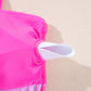 Cut out Twist Bowknot Backless One Piece Swimsuit
