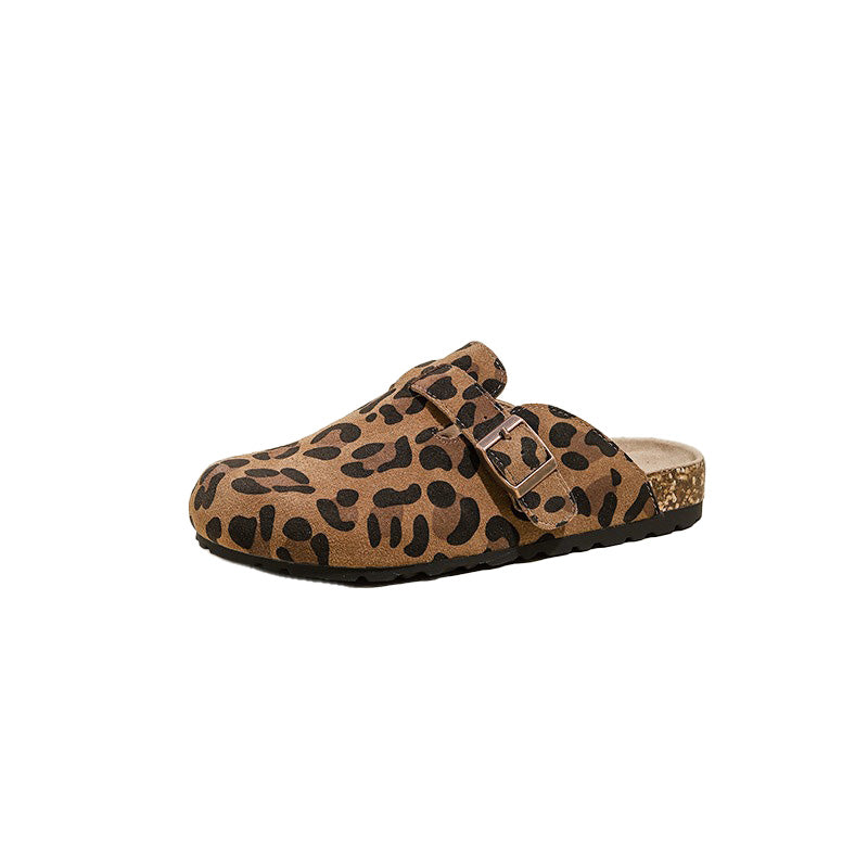 Classic Suede Cork Mules