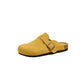 Classic Suede Cork Mules