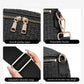 Trendy Woven Checkered Crossbody Bum Bag for Women