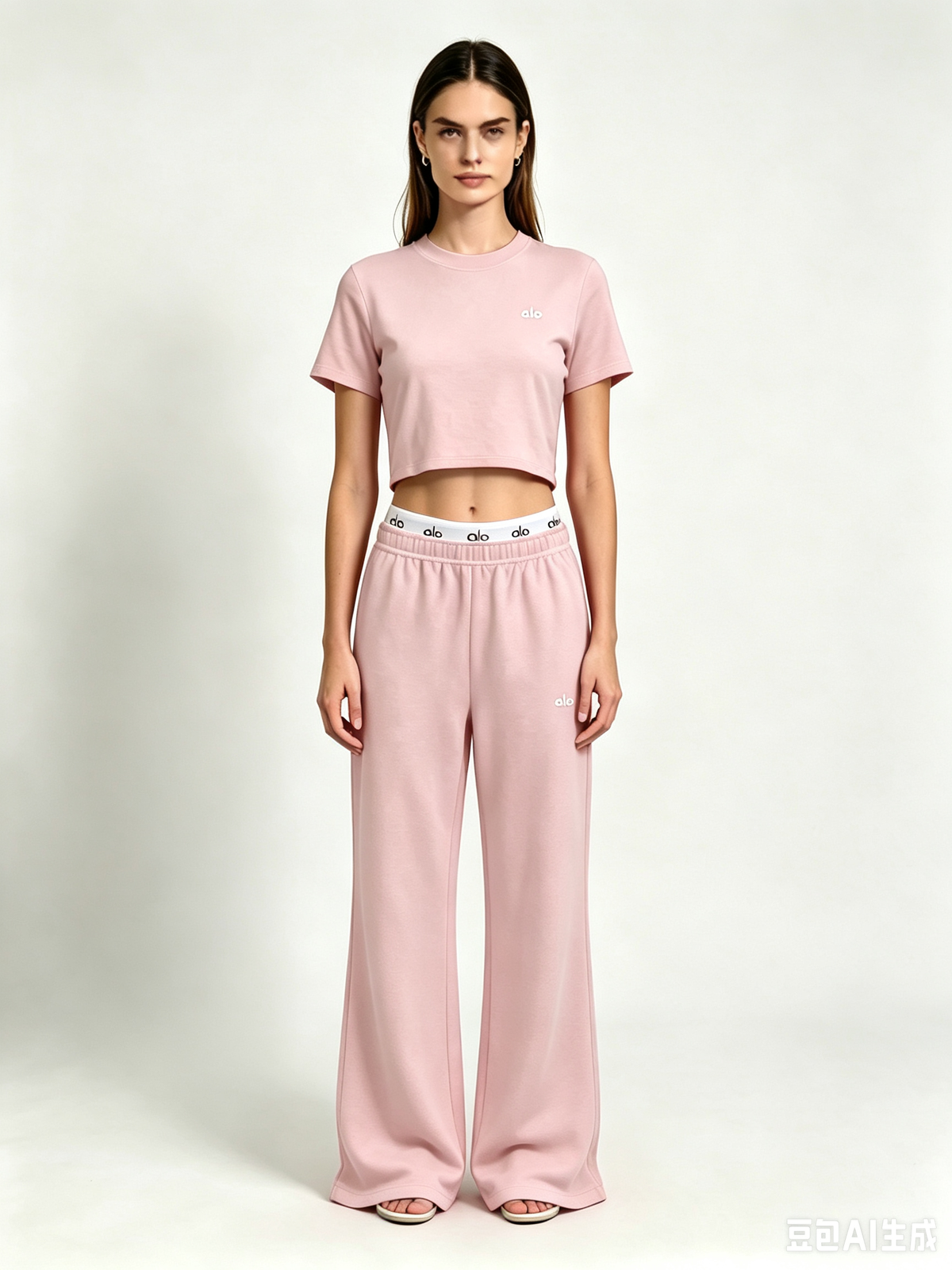 A-Short-sleeve top and long pants set（WYS723）
