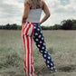 Flag Parent-child Flared Jeans