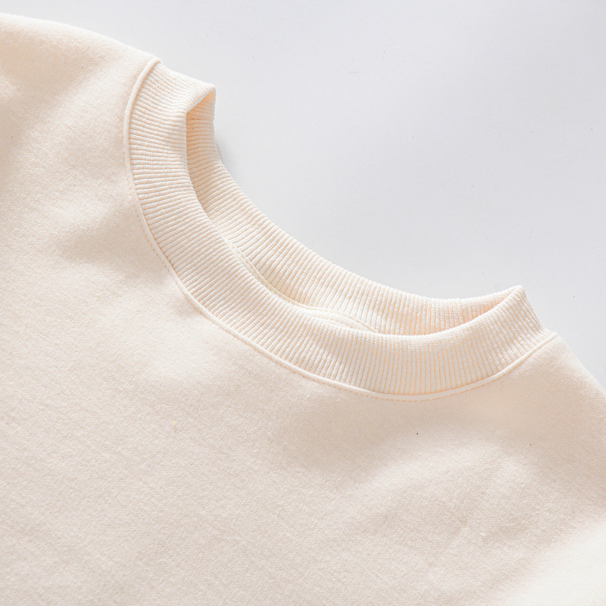 Cozy Basic Crewneck Pullover Sweatshirt