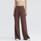 High-Waist Wide-Leg Sweatpants