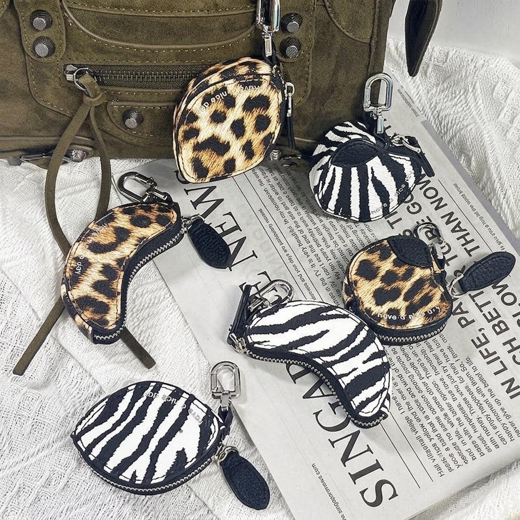 Fruit Shape Mini Pouch Bag Charm Collection
