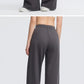 High-Waist Wide-Leg Sweatpants