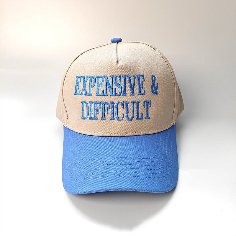Expensive Difficult Embroidered Truck Hat