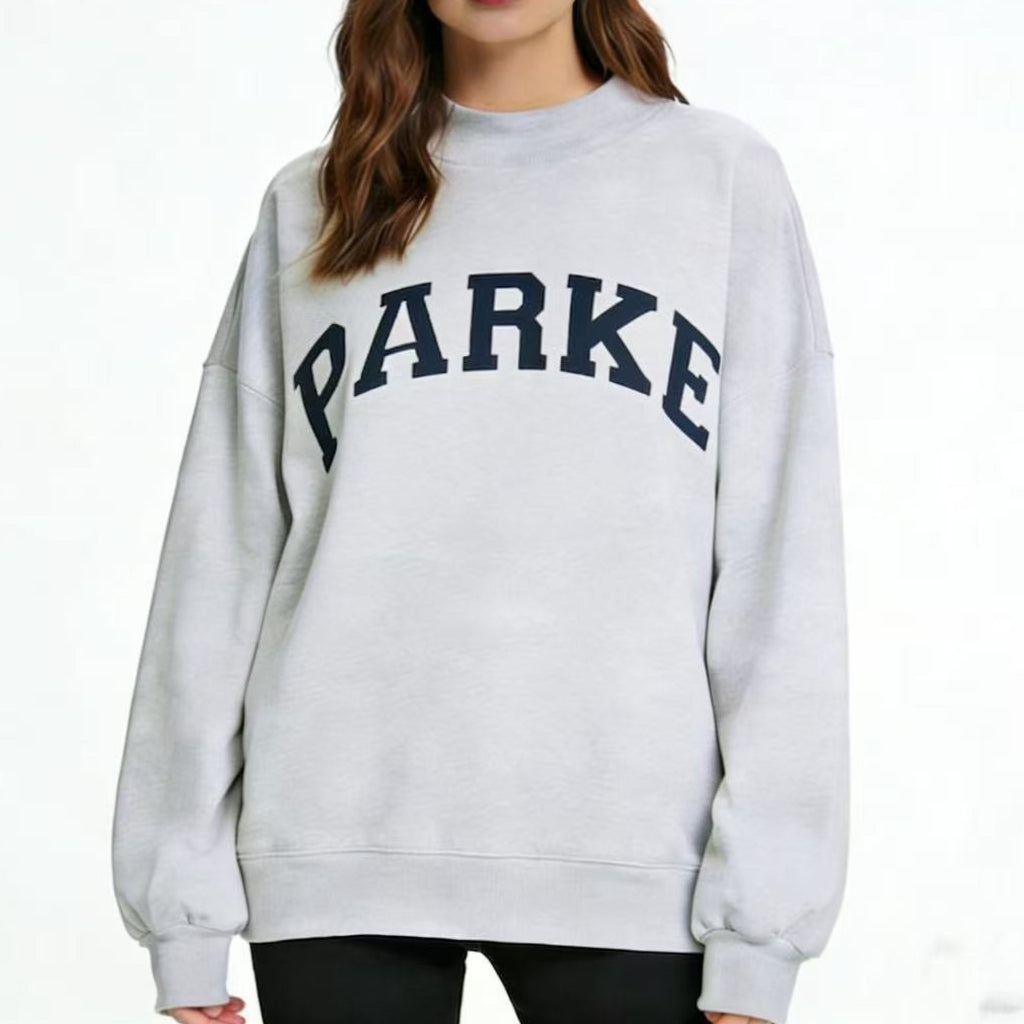 Varsity MockNeck Sweatshirt