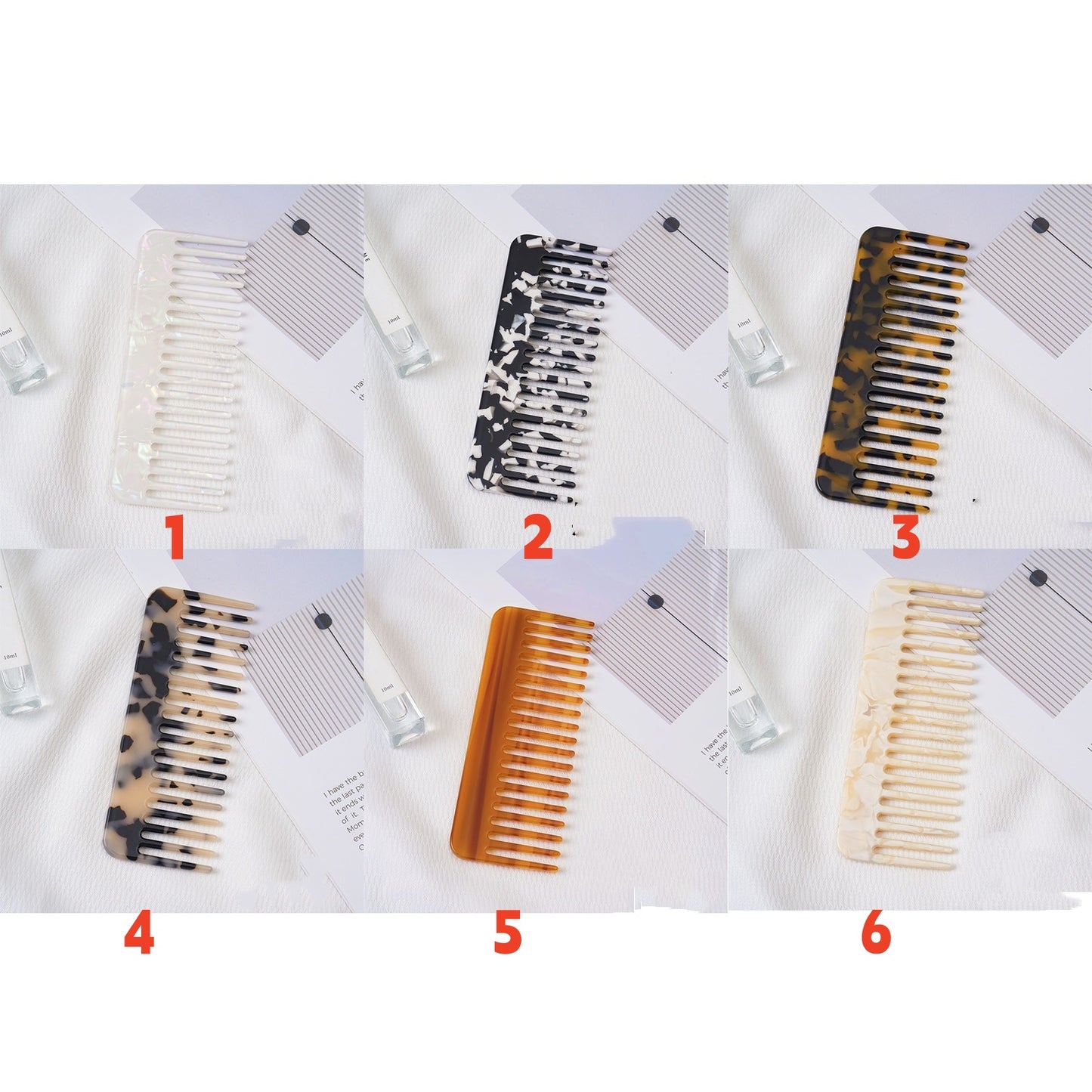 Personalized Wide-tooth Comb