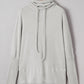 Drawstring Cowl Neck Oversize Top with Side Slits