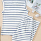 Casual Wide Leg 2pcs Pants Set