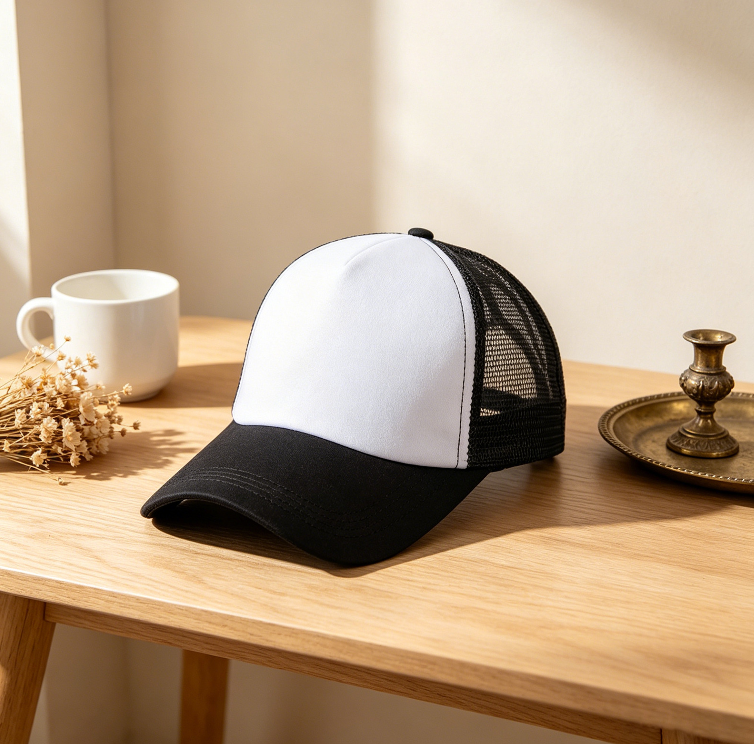 Custom Mesh-Back Baseball Caps-UV Print