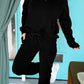 Long Sleeve Top Drawstring Pants Set