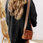 (Pre order 10.15)Casual Textured Sweater Dress!