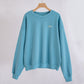 Cozy Basic Crewneck Pullover Sweatshirt