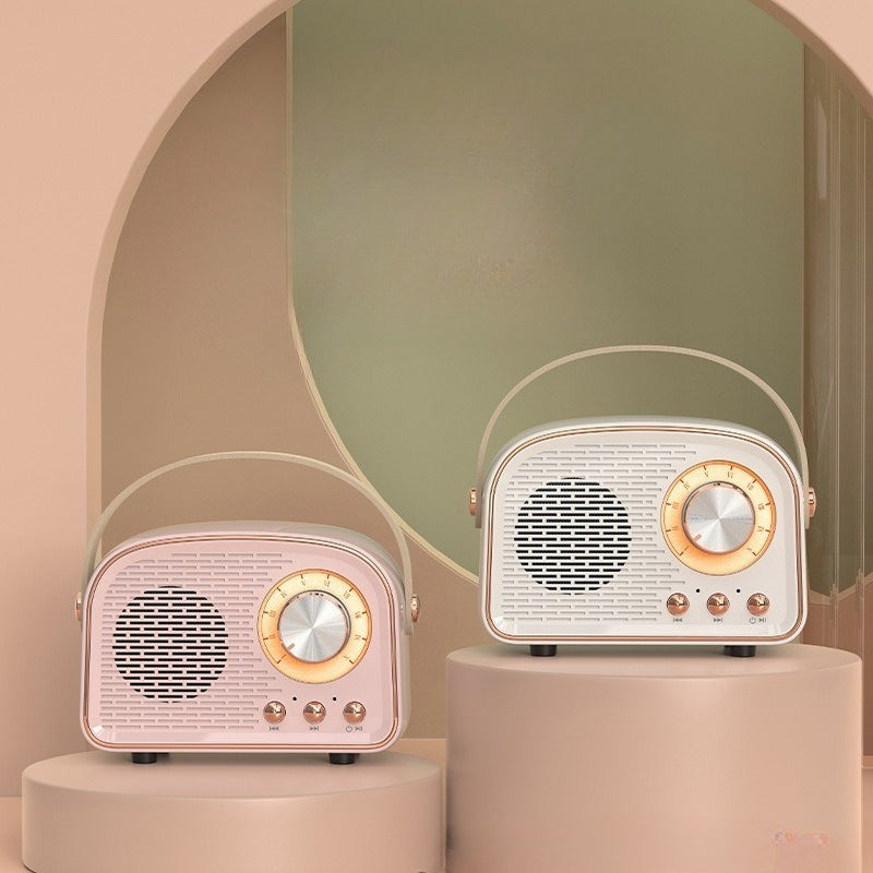 Retro Radio Bluetooth Speaker mini Portable Audio