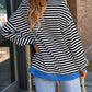 Pumpkin Face Patched Pattern Crew Neck Sweatshirt