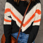 Striped Drop Shoulder Sweater