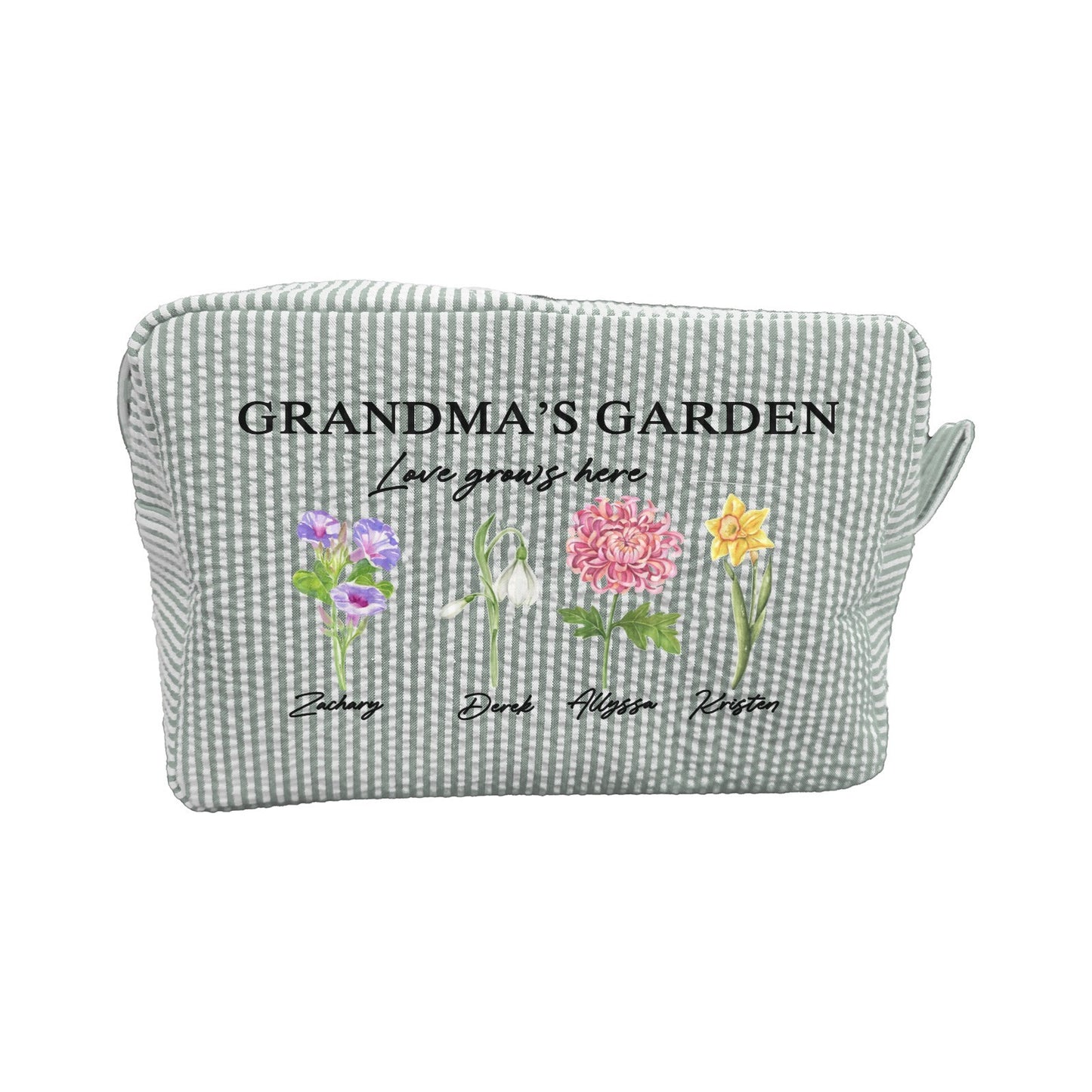 Personalized Cosmetic Makeup Bag – Heat Transfer Print