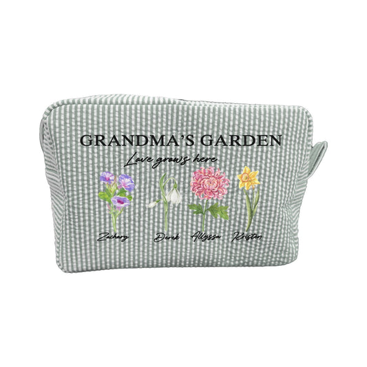 Personalized Cosmetic Makeup Bag – Heat Transfer Print