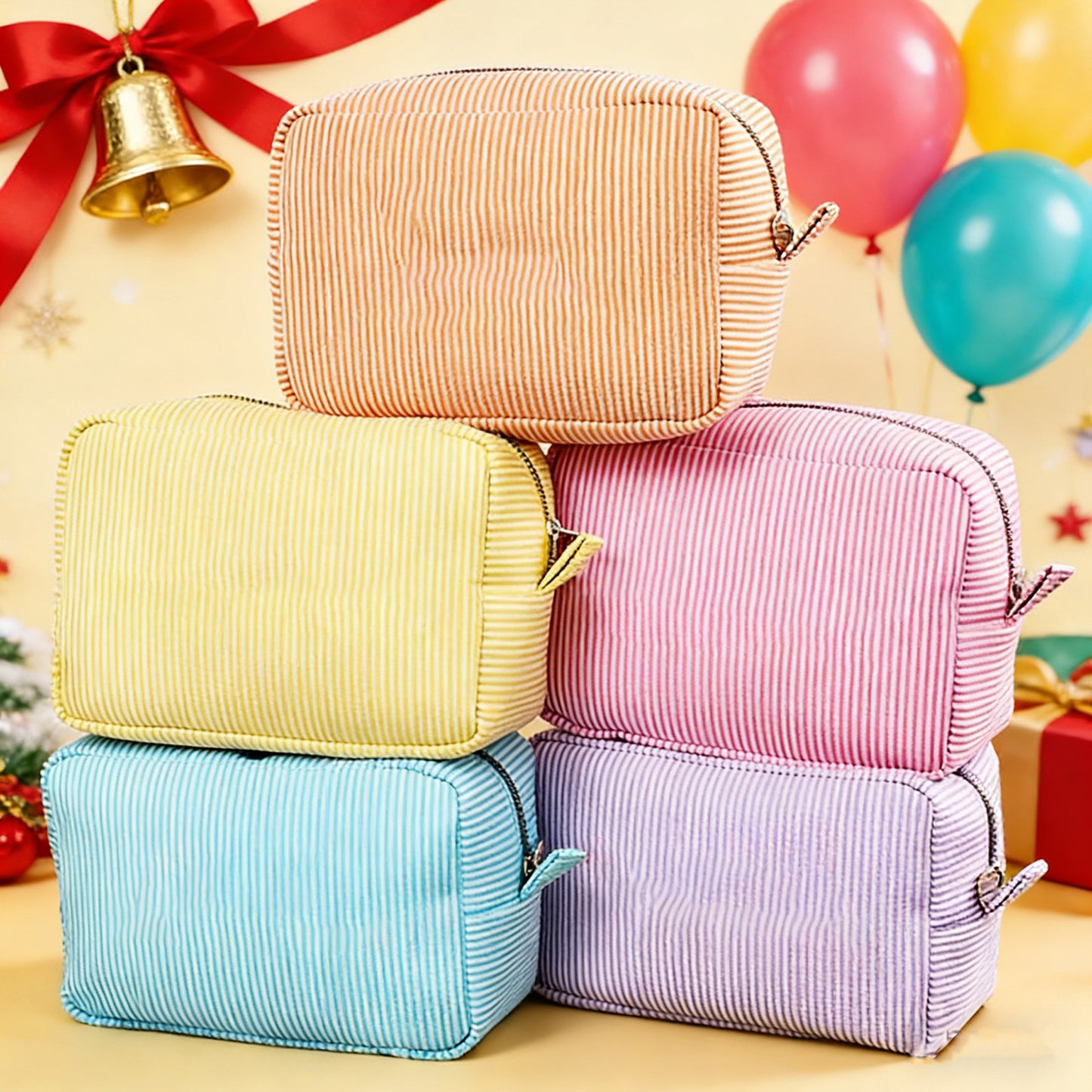 Personalized Cosmetic Makeup Bag – Heat Transfer Print