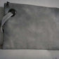 Vintage Leather Oversized Clutch Bag