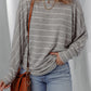 Dolman Sleeve Drop Shoulder Top