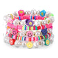 Colorful Clay Fruit Smiley Beaded Bracelet - KOC