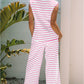 Casual Wide Leg 2pcs Pants Set