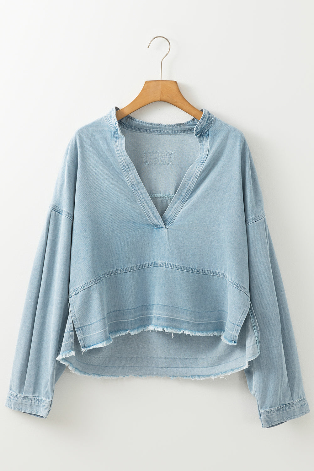 Wash Soft Denim Top