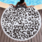 Leopard Print Beach Towel