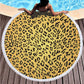Leopard Print Beach Towel