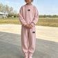 Kids Casual Tracksuit Set Long Sleeve Crewneck Sweatshirt and Jogger