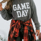 GAME DAY Graphic Crewneck Top