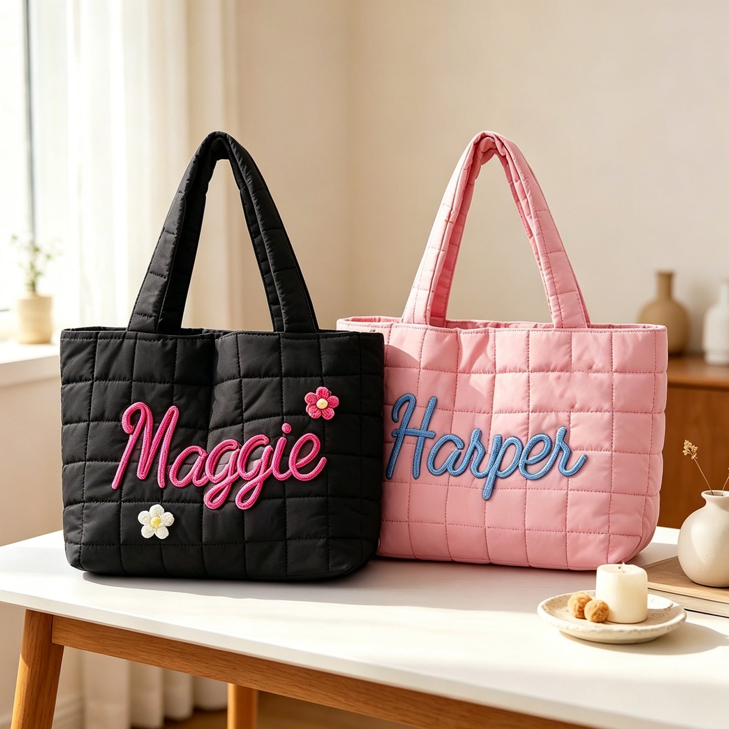 Custom Nylon Tote Bag